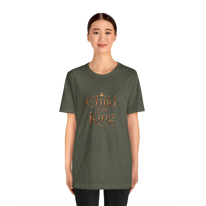 Child of the King – Bold Christian Royal Identity Shirt