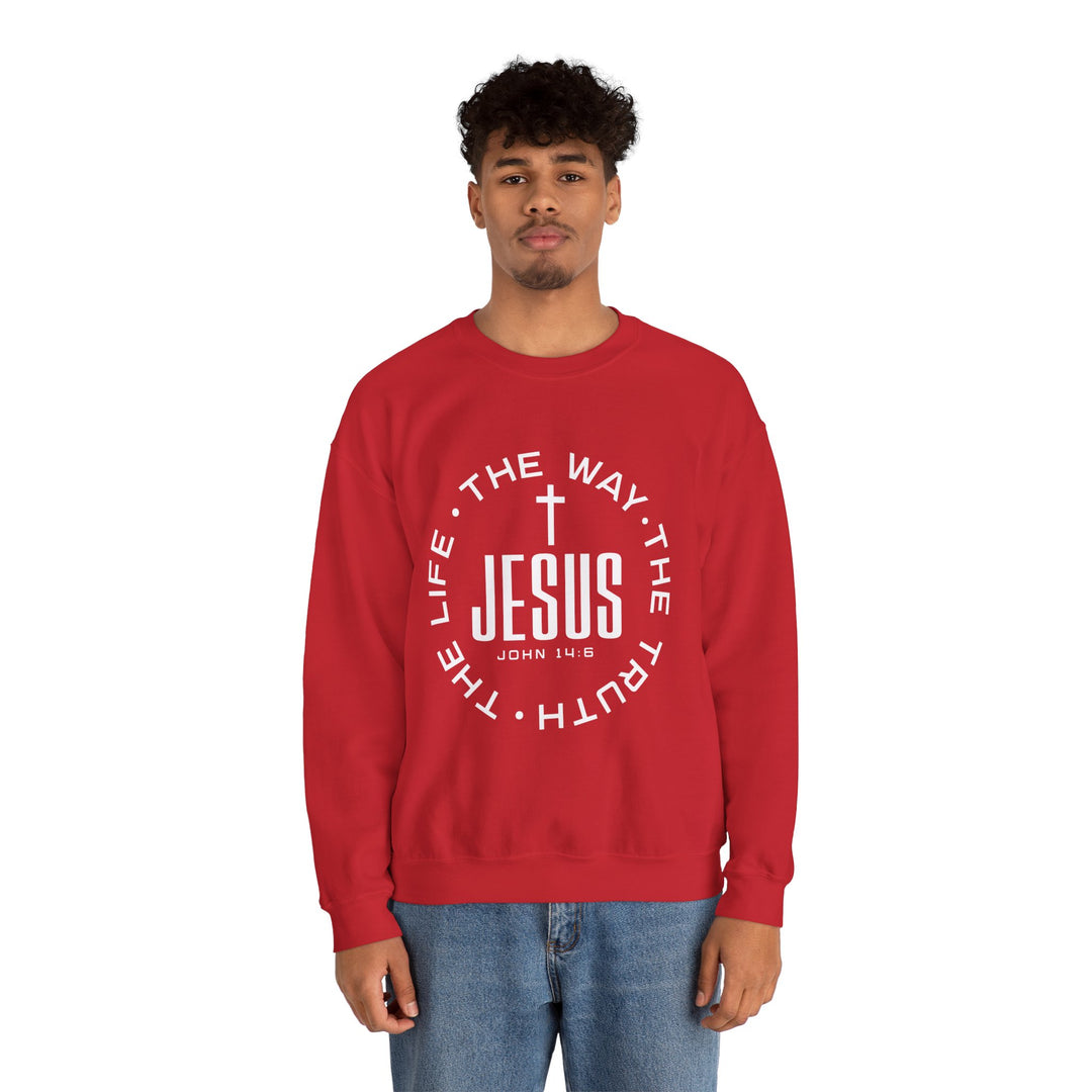 Jesus The Way, The Truth, and The Life Sweatshirt