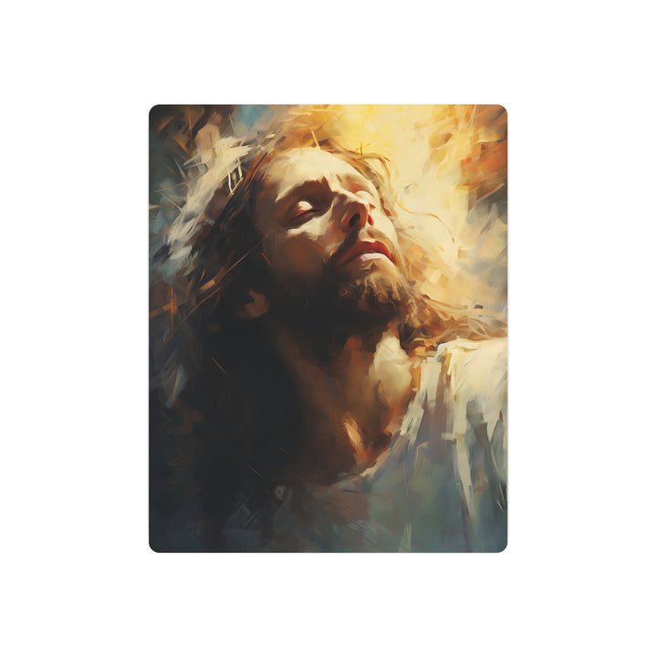 Inspirational Metal Art Sign – Divine Serenity Wall Decor