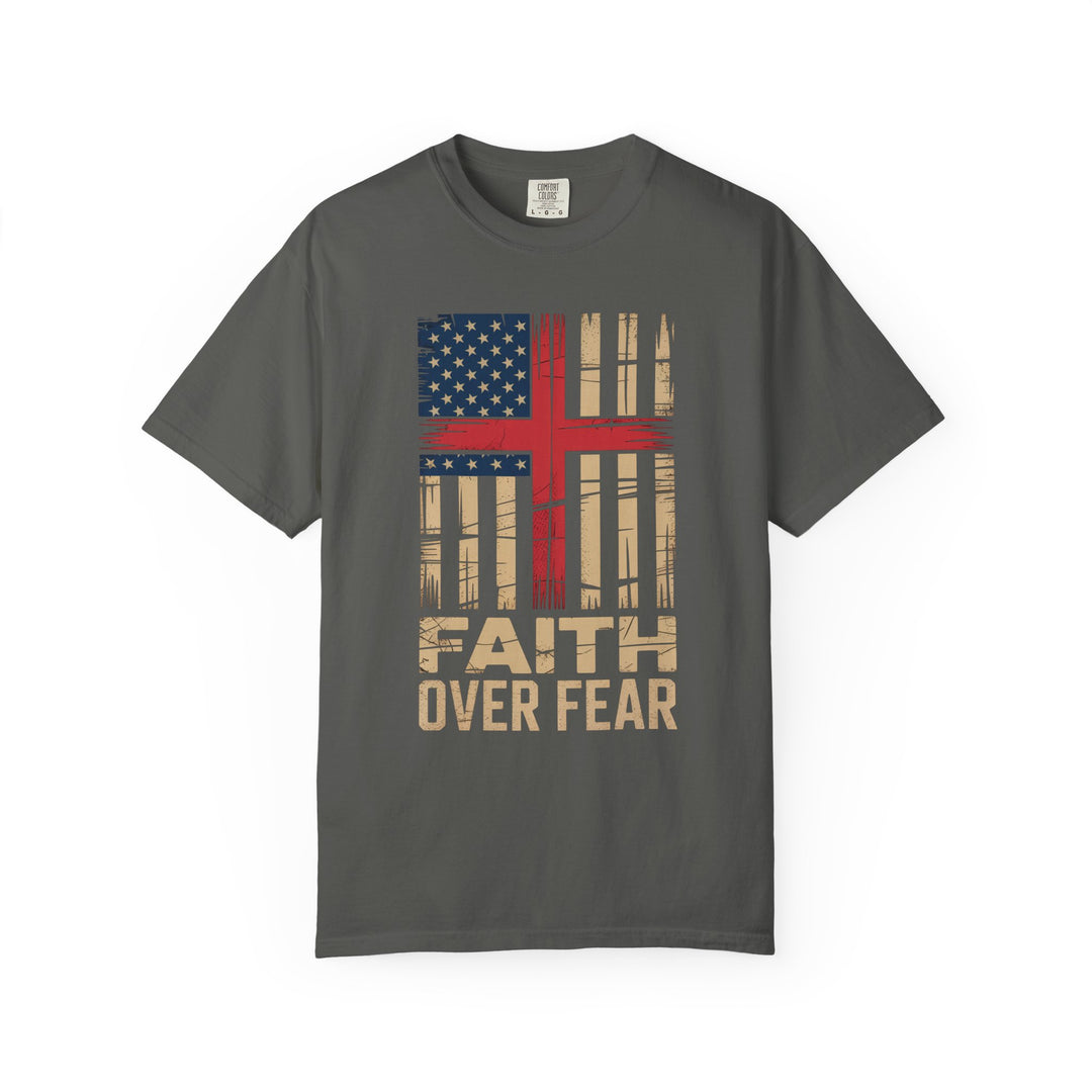 Faith Over Fear Patriotic T-shirt