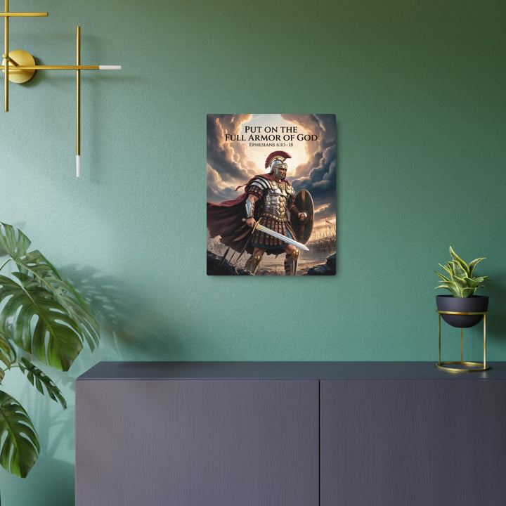 "Armor of God" - Spiritual Warrior Metal Wall Art
