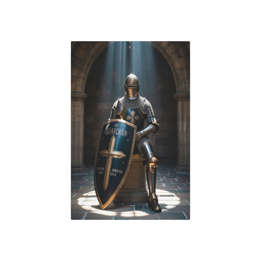 "Full Armor of God" - Guardian Father Warrior Metal Wall Art
