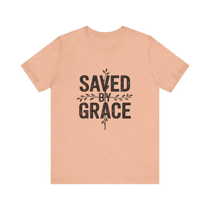 Saved by Grace – Vintage Christian Faith Shirt