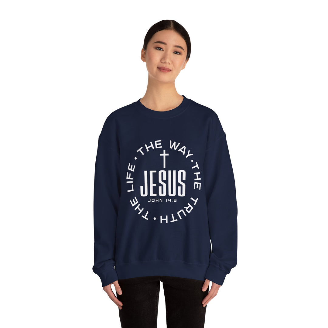Jesus The Way, The Truth, and The Life Sweatshirt