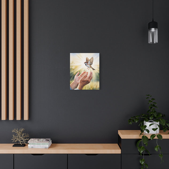 Cast Your Cares – 1 Peter 5:7 | Christian Wall Art for Peace and Encouragement