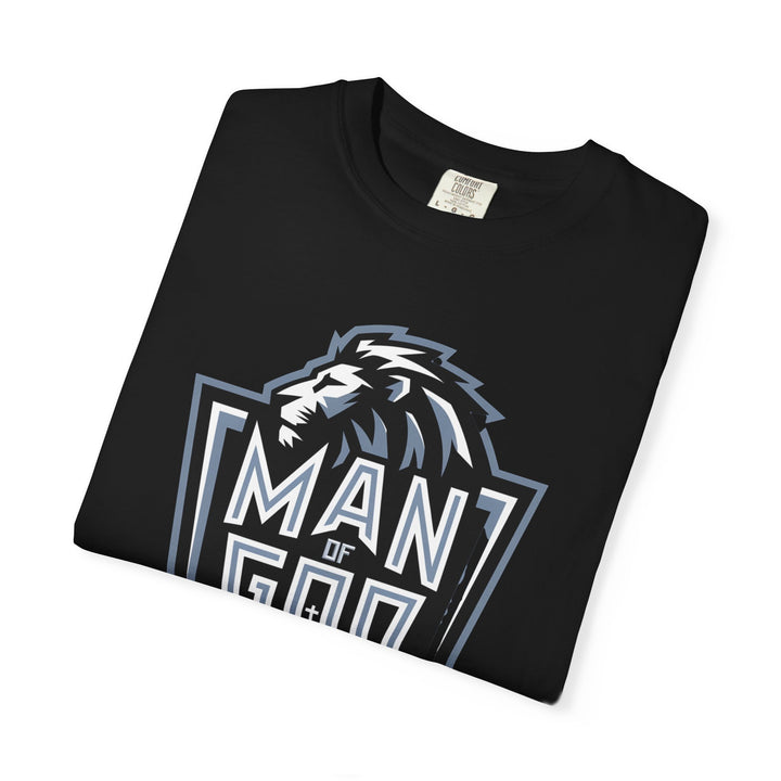 Christian Lion Shield Unisex Garment-Dyed T-shirt