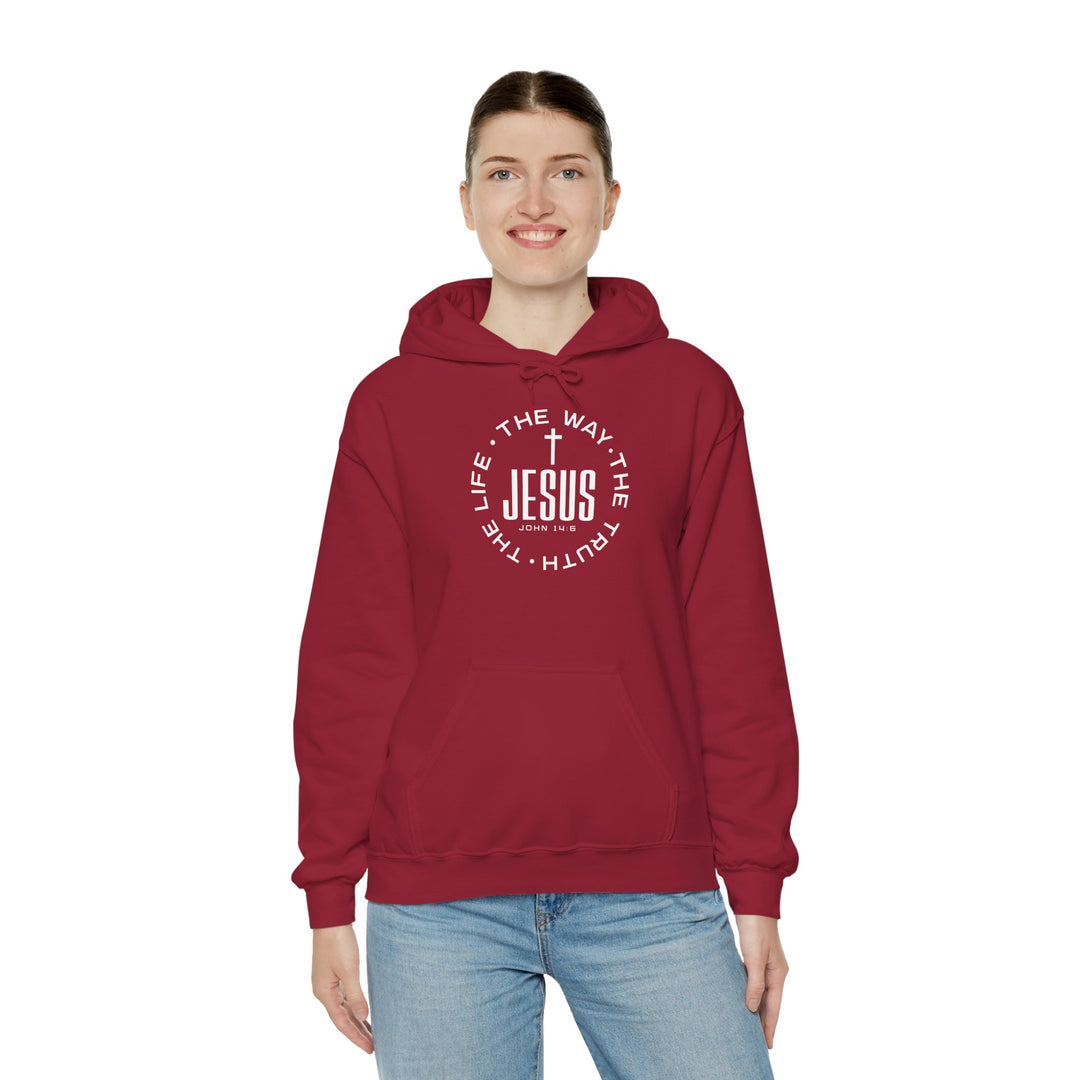 Jesus - The Way, The Truth, and The Life Hoodie