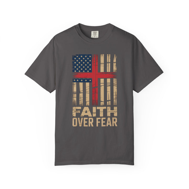 Faith Over Fear Patriotic T-shirt
