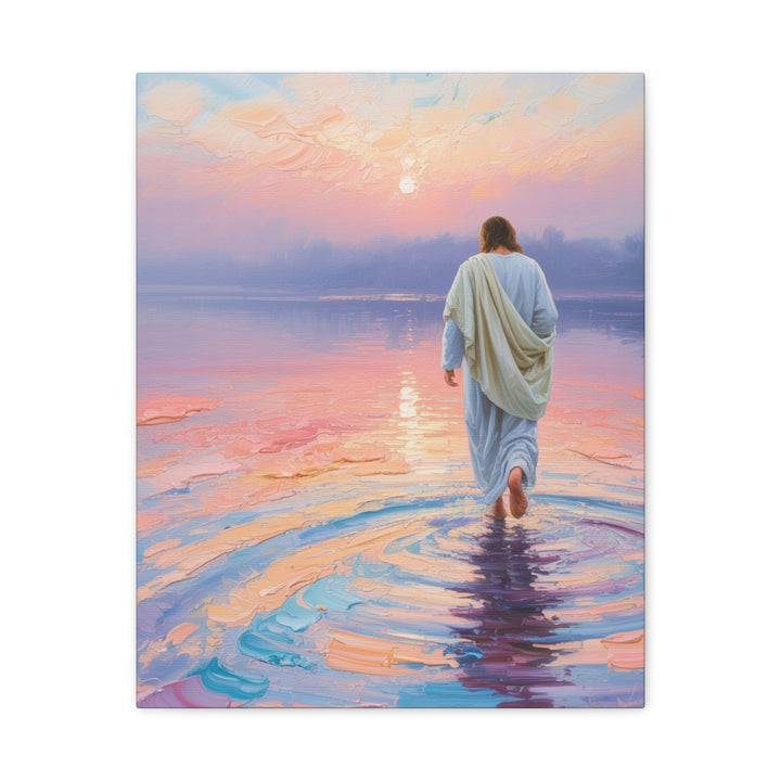 Canvas Art Print - Jesus Walking on Water