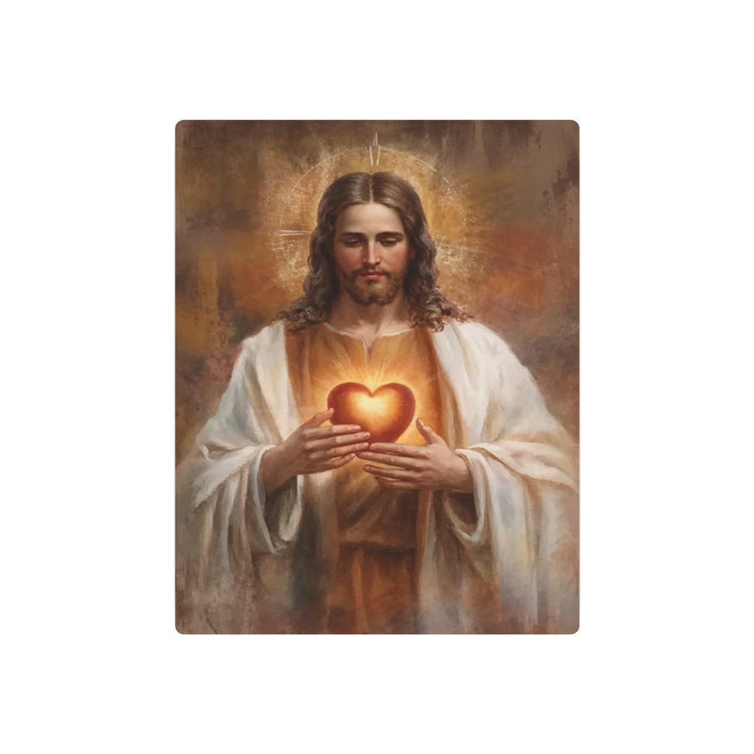 Sacred Heart of Jesus - Traditional Metal Wall Art
