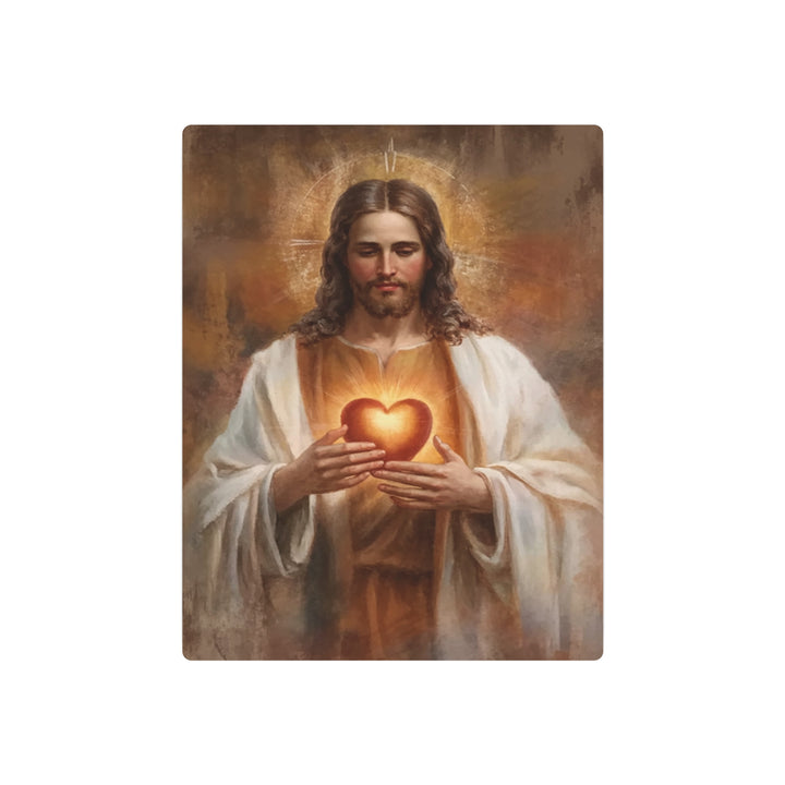 Sacred Heart of Jesus - Traditional Metal Wall Art