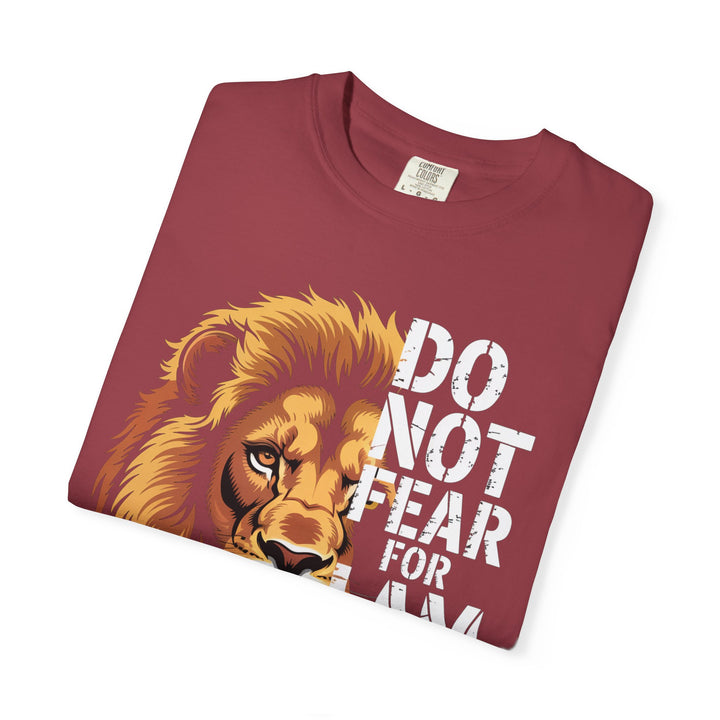 Christian Lion T-Shirt – Isaiah 41:10 Unisex Tee | Do Not Fear Scripture Apparel