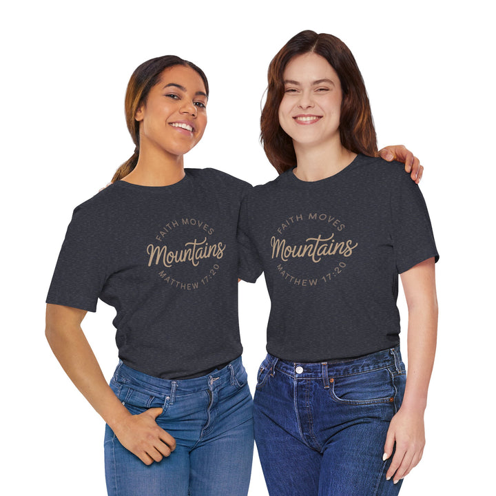 Mountain Adventure Unisex Tee, Nature Lover T-Shirt, Outdoor Graphic Shirt, Hiking Apparel, Great for Travel & Gifts