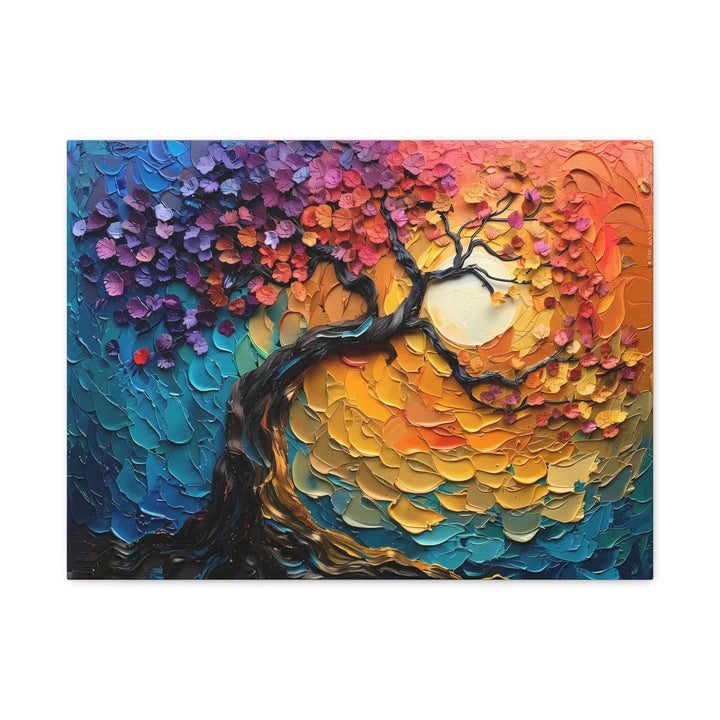 Vibrant Tree Art Canvas
