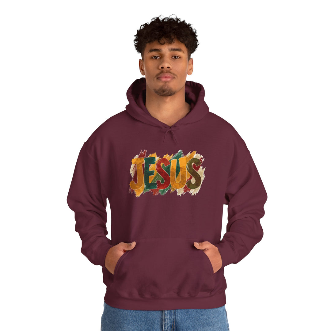 Fall Harvest Jesus Hoodie Sweatshirt - Rustic Autumn Faith Apparel