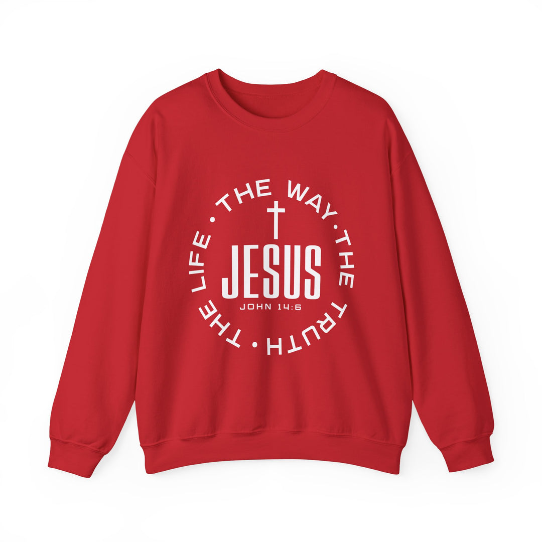 Jesus The Way, The Truth, and The Life Sweatshirt