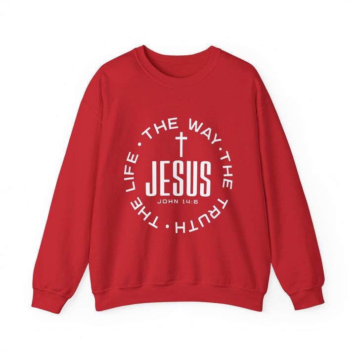 Jesus The Way, The Truth, and The Life Sweatshirt