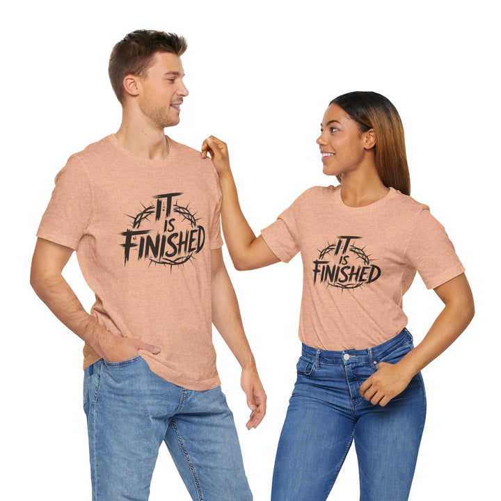 It Is Finished – Bold Christian Redemption Shirt (John 19:30)