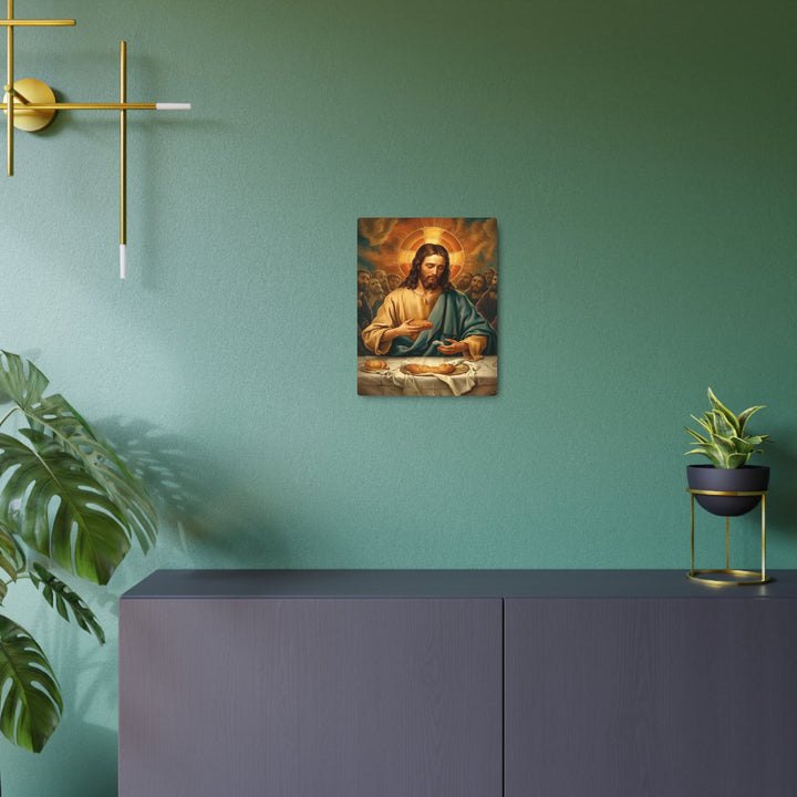"The Last Supper - Breaking of Bread" - Sacred Metal Wall Art