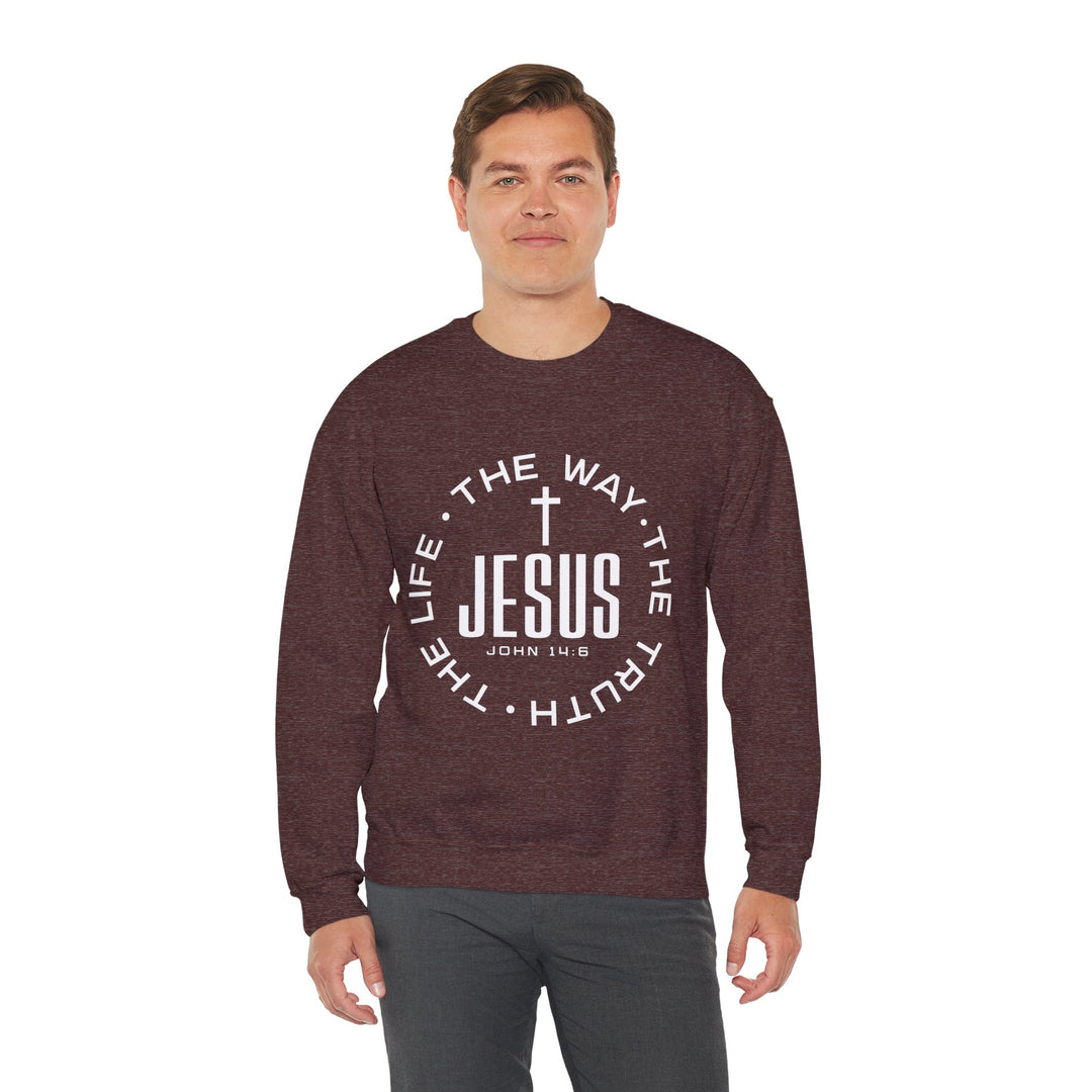 Jesus The Way, The Truth, and The Life Sweatshirt