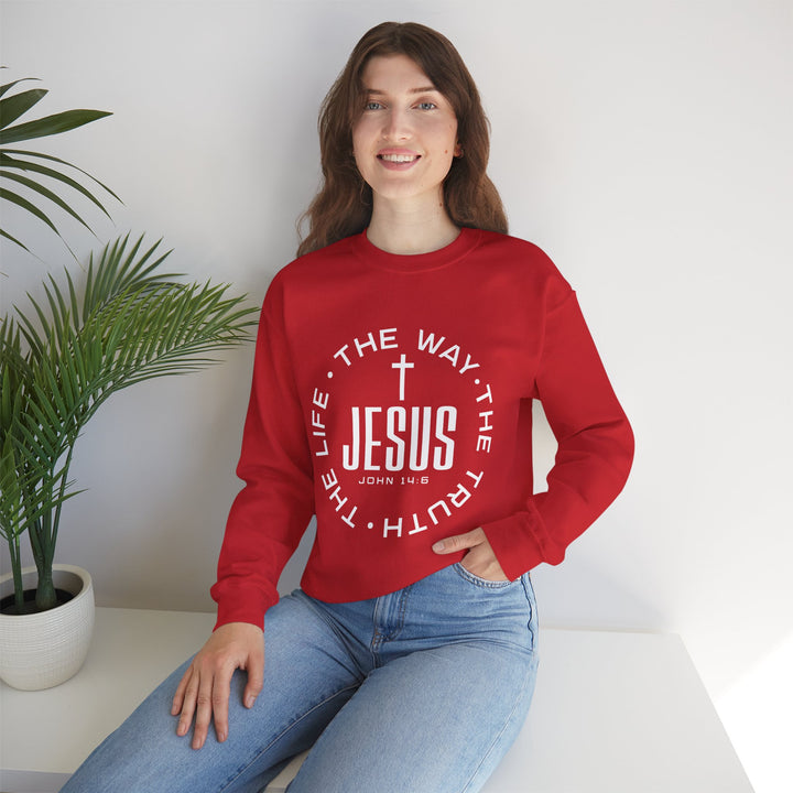 Jesus The Way, The Truth, and The Life Sweatshirt