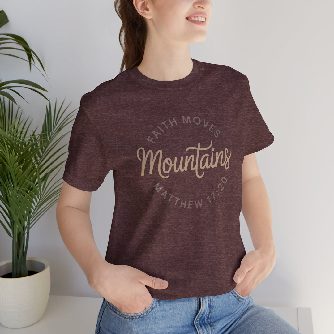 Mountain Adventure Unisex Tee, Nature Lover T-Shirt, Outdoor Graphic Shirt, Hiking Apparel, Great for Travel & Gifts