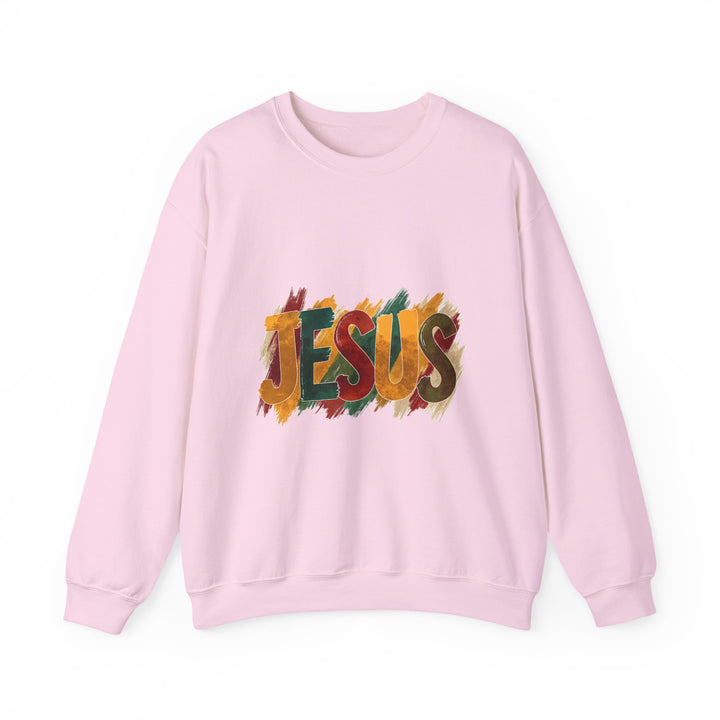 Faith-Inspired Crewneck Sweatshirt, Jesus Sweatshirt, Religious Apparel, Christian Gift, Spiritual Wear, Cozy Church Outfit