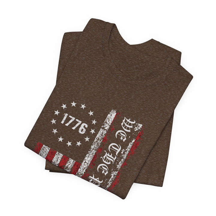 Patriotic Vintage Tee, 4th of July Shirt, Independence Day Gift, Unisex Graphic Tee, American Flag T-Shirt, Casual Wear