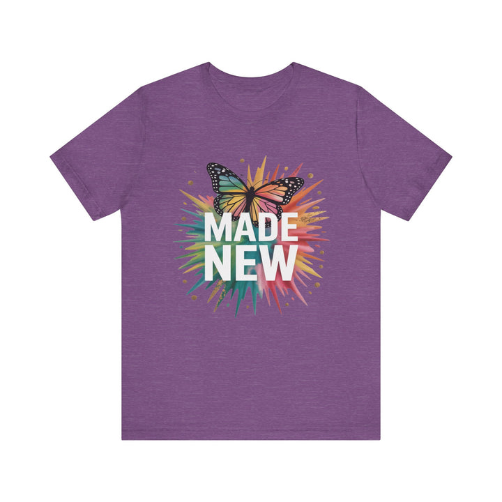 Made New – Christian Butterfly Transformation Shirt (2 Corinthians 5:17)