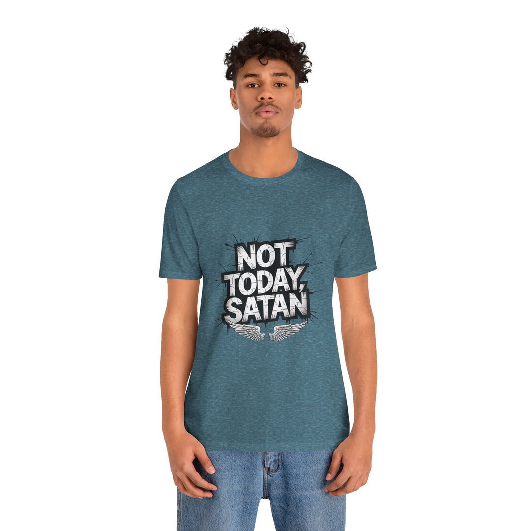 Not Today, Satan – Bold Christian Spiritual Warfare Shirt