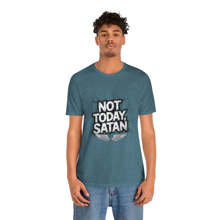 Not Today, Satan – Bold Christian Spiritual Warfare Shirt