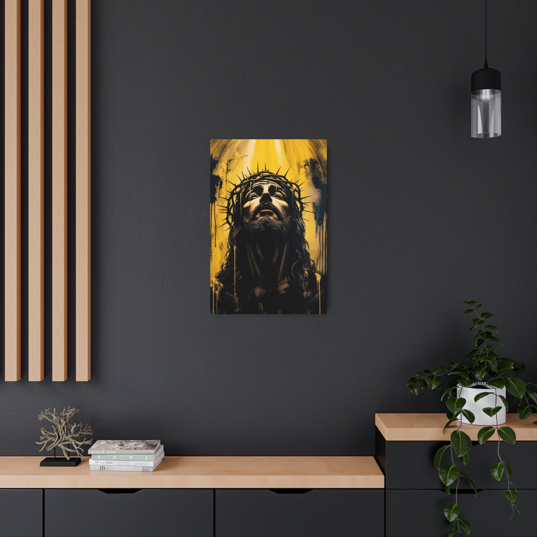 "Crown of Thorns - Crown of Glory" - Triumph Through Suffering Metal Wall Art