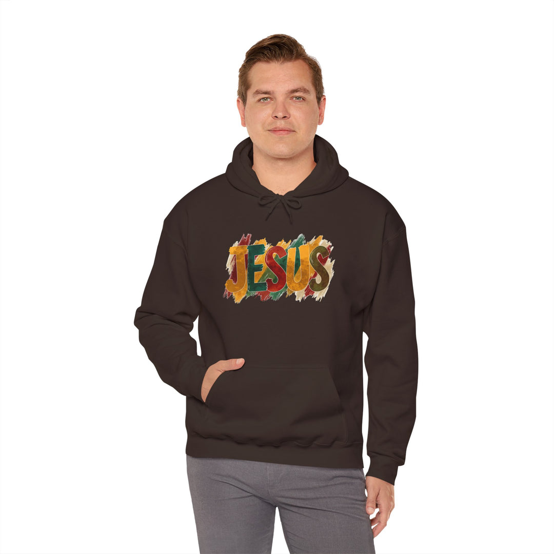 Fall Harvest Jesus Hoodie Sweatshirt - Rustic Autumn Faith Apparel