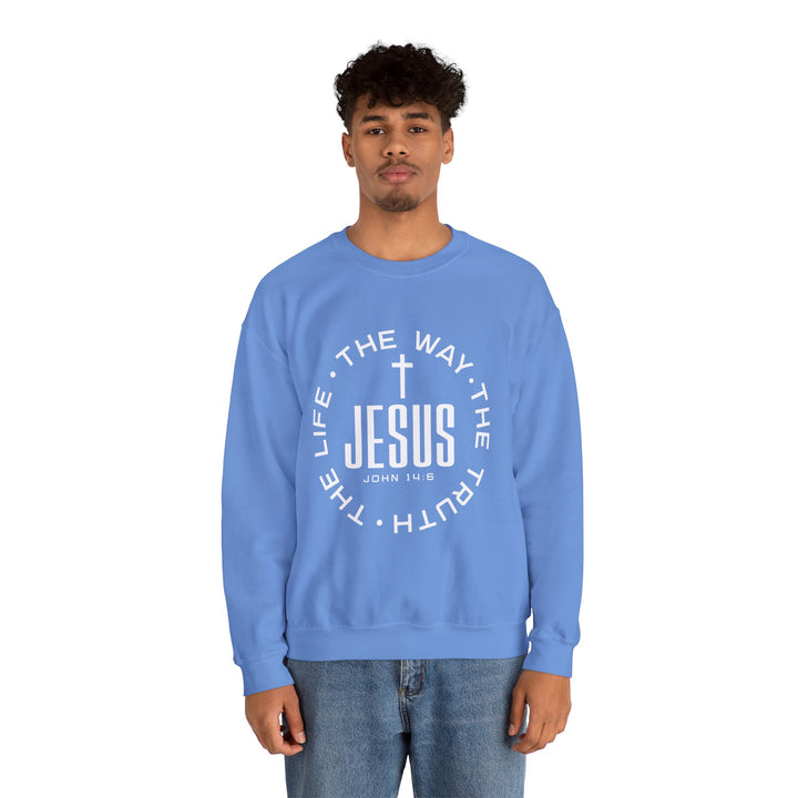 Jesus The Way, The Truth, and The Life Sweatshirt