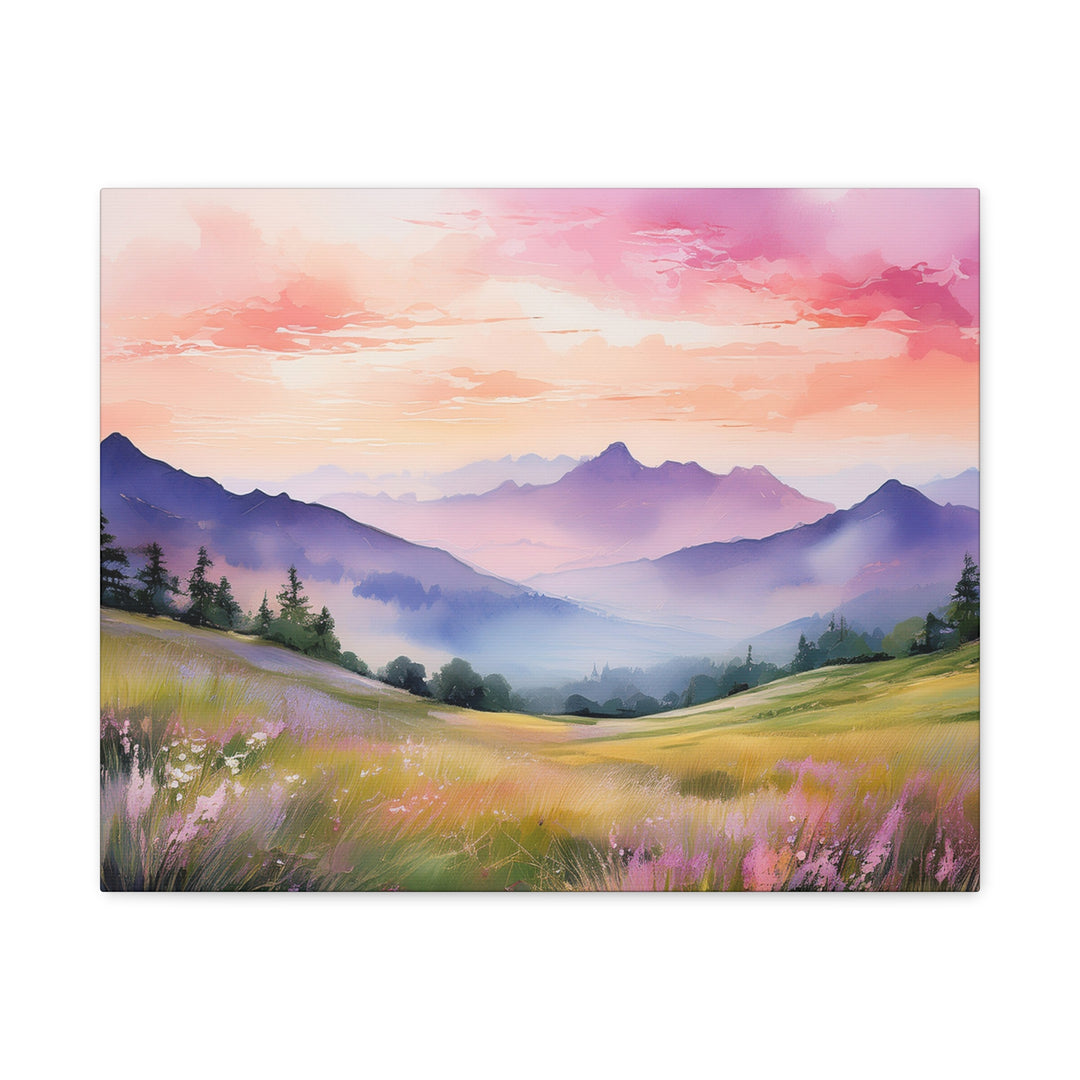 Canvas Print - Eyes to the Hills Inspired by Psalm 121