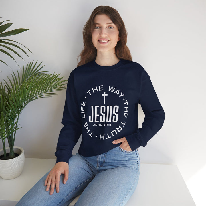 Jesus The Way, The Truth, and The Life Sweatshirt