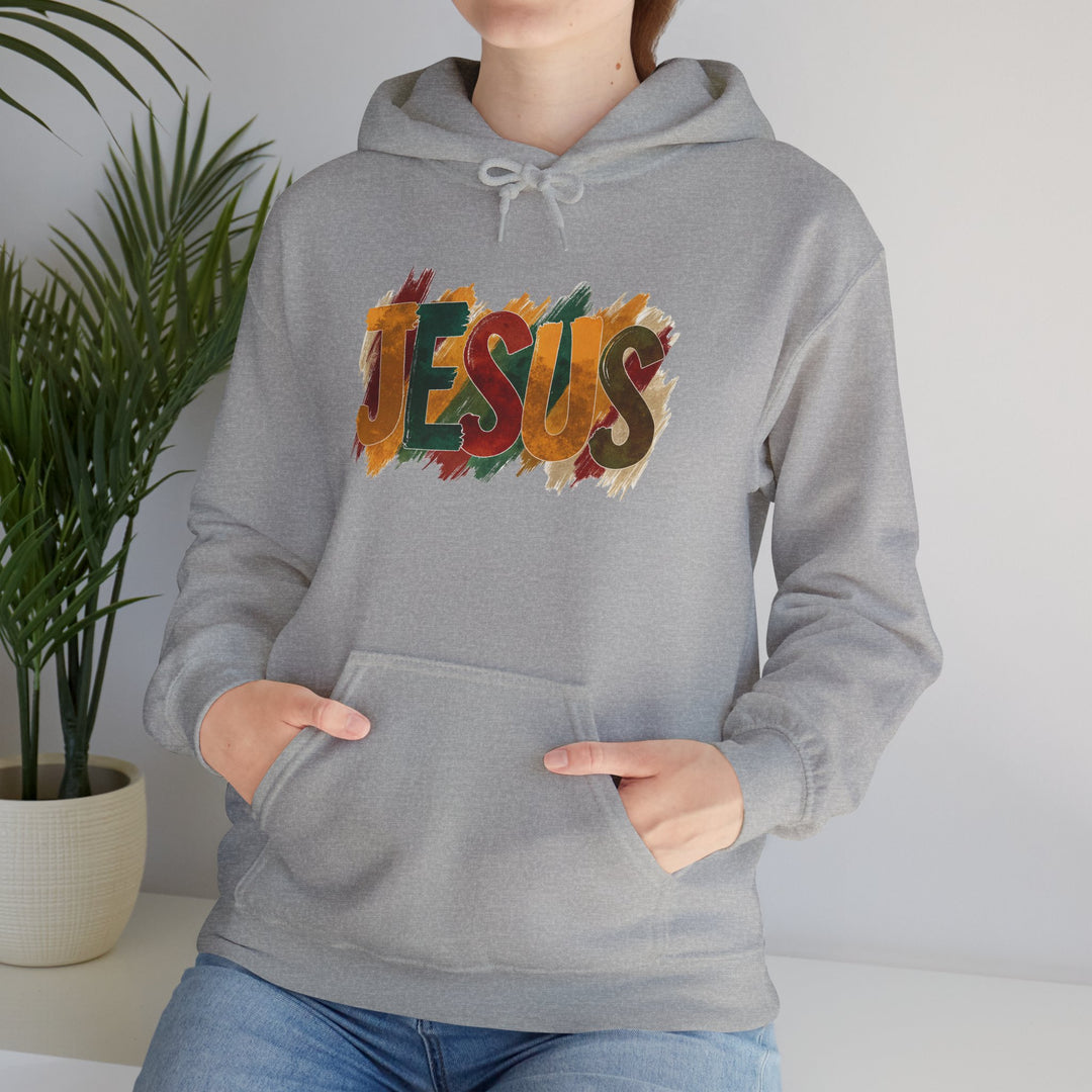 Fall Harvest Jesus Hoodie Sweatshirt - Rustic Autumn Faith Apparel