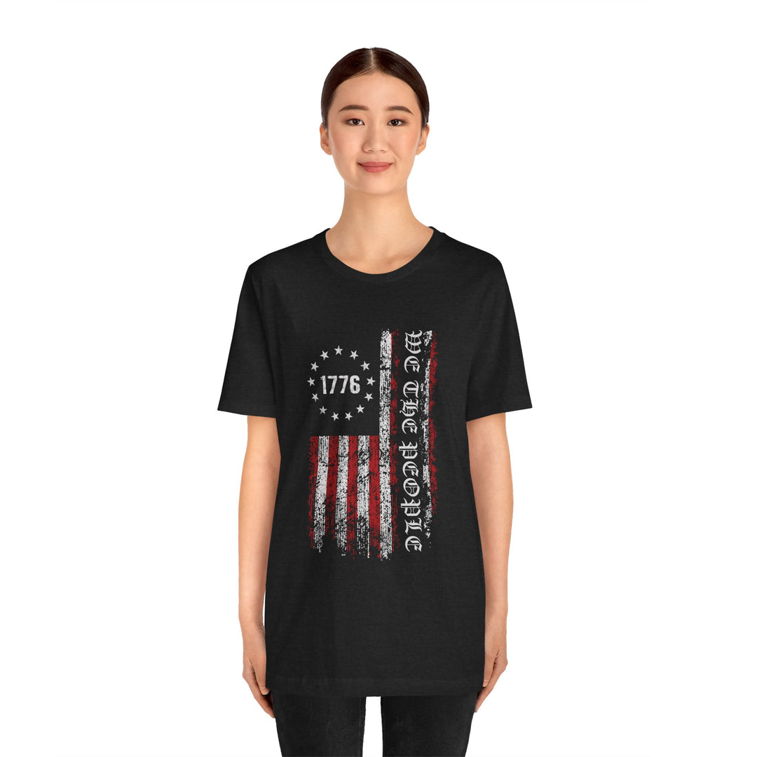 Patriotic Vintage Tee, 4th of July Shirt, Independence Day Gift, Unisex Graphic Tee, American Flag T-Shirt, Casual Wear