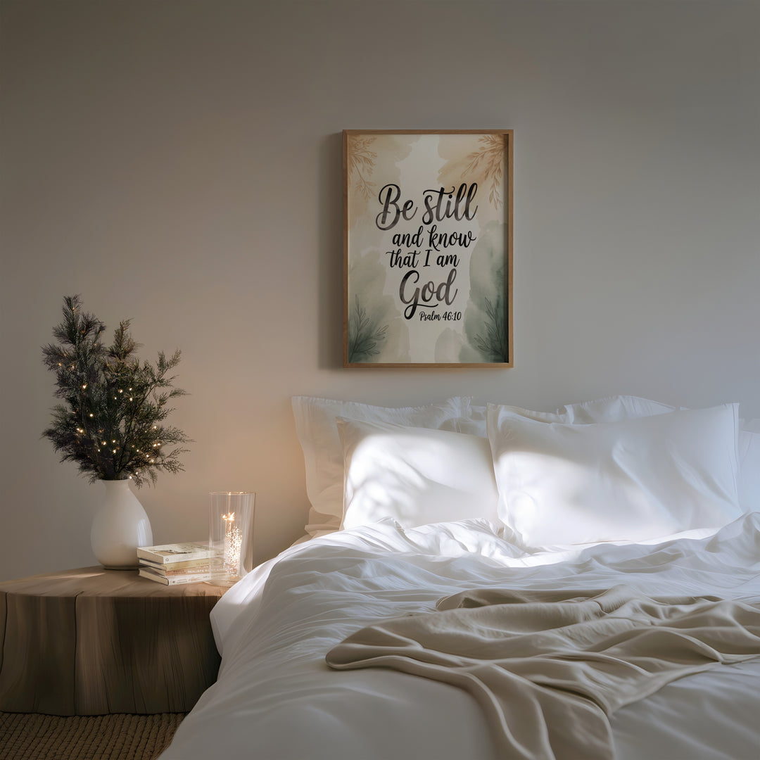 Be Still - Free Digital Print (Psalm 46:10)
