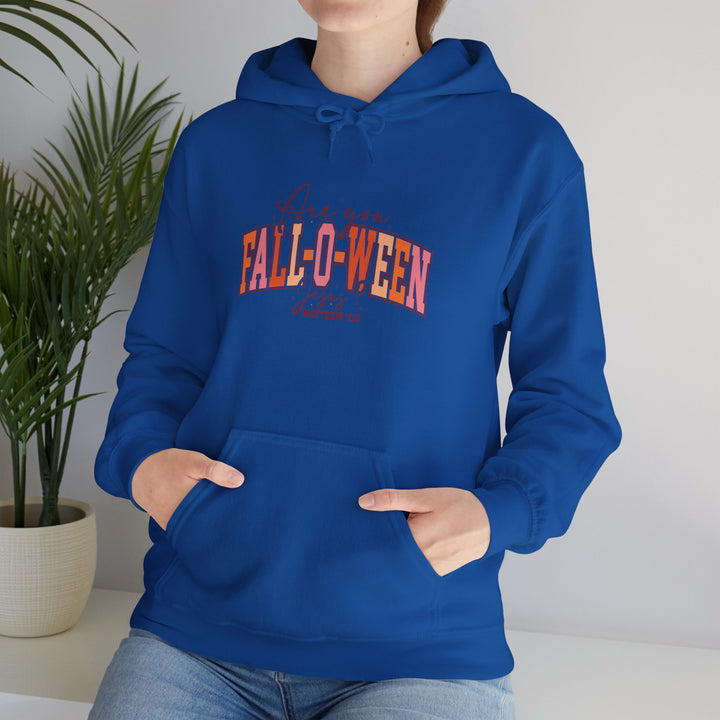 Fall-O-Ween Hoodie Sweatshirt - Matthew 4:19 Retro Style Design