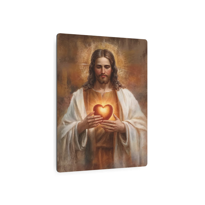 Sacred Heart of Jesus - Traditional Metal Wall Art