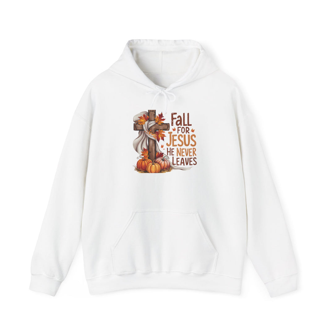 Christian Hoodie - Fall for Jesus Inspirational Unisex Sweatshirt