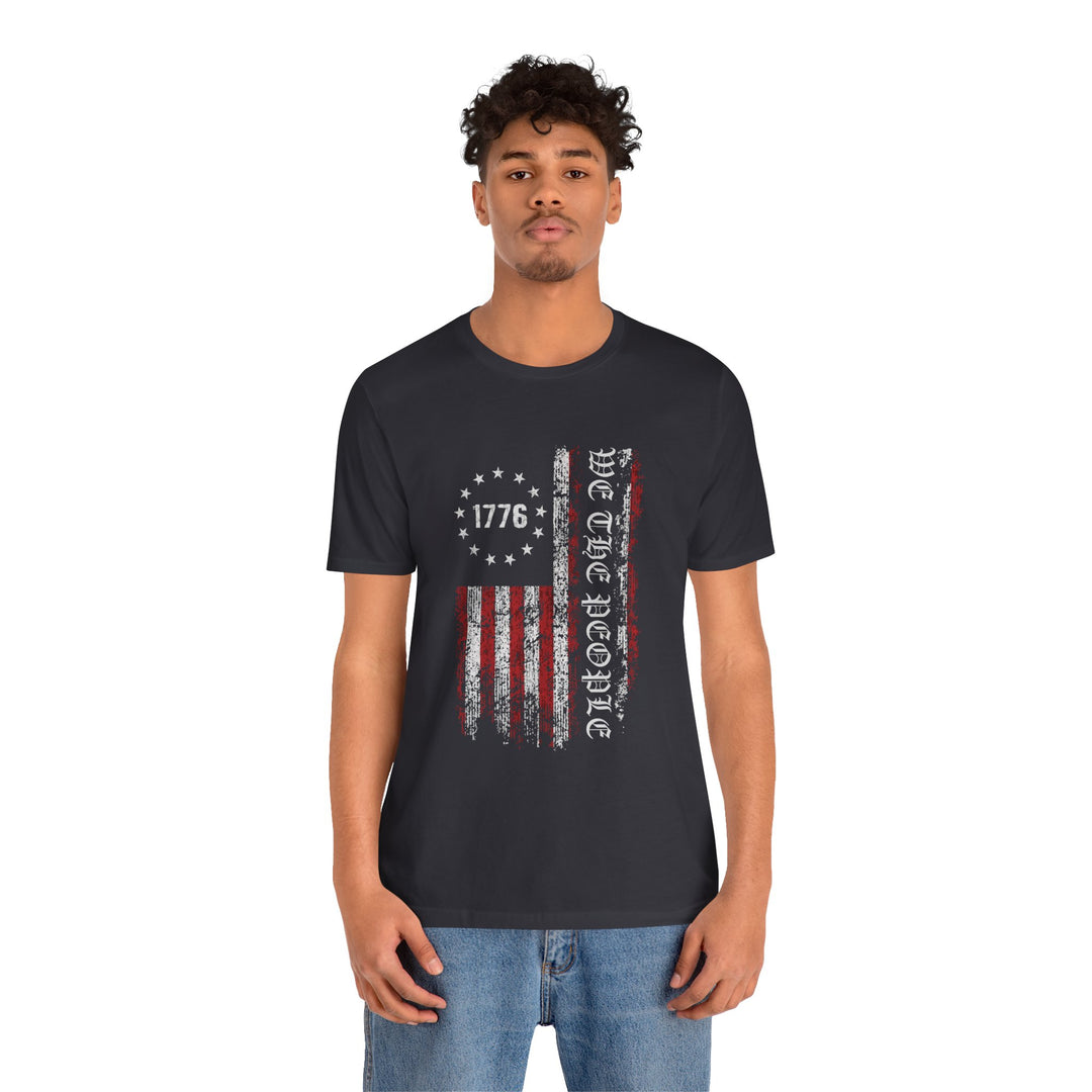 Patriotic Vintage Tee, 4th of July Shirt, Independence Day Gift, Unisex Graphic Tee, American Flag T-Shirt, Casual Wear