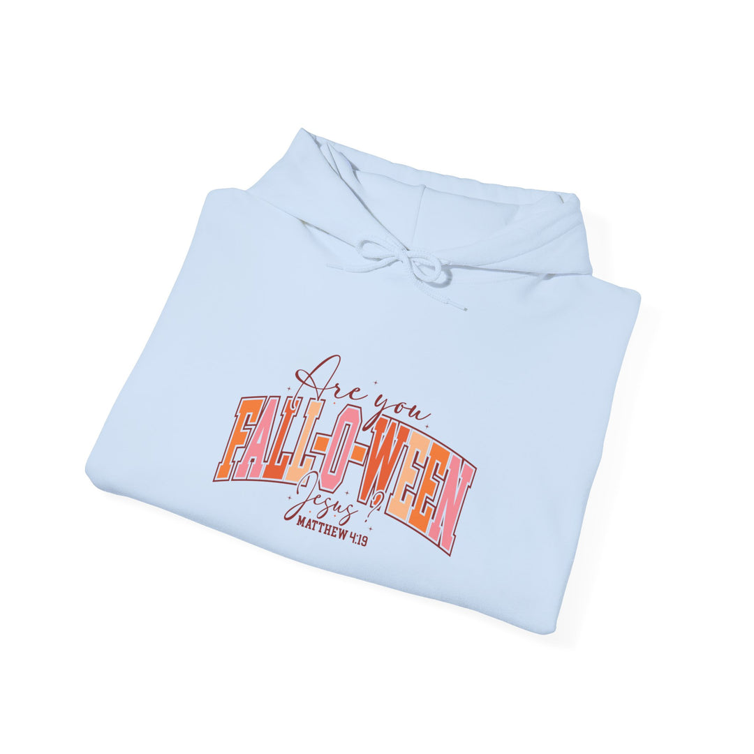 Fall-O-Ween Hoodie Sweatshirt - Matthew 4:19 Retro Style Design