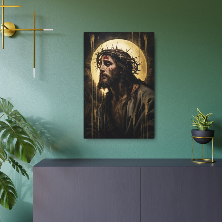 "THE PASSION OF CHRIST" - Metal Art Sign