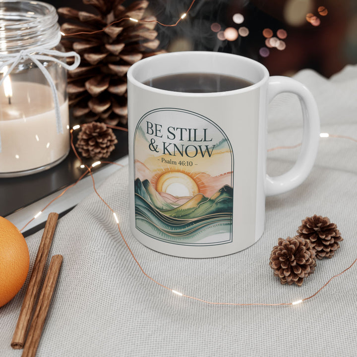 Be Still & Know – Psalm 46:10 Christian Mug