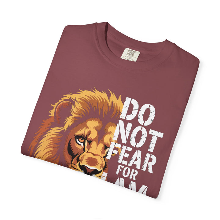 Christian Lion T-Shirt – Isaiah 41:10 Unisex Tee | Do Not Fear Scripture Apparel