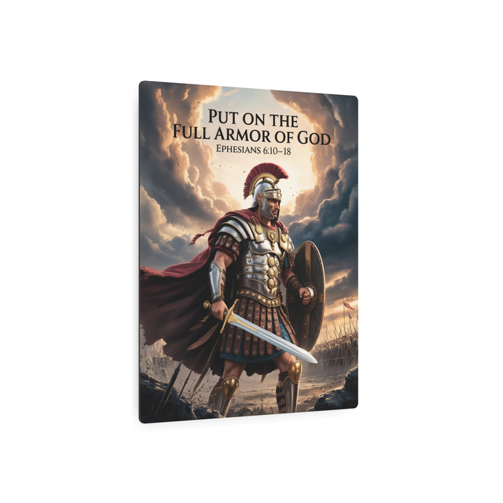 "Armor of God" - Spiritual Warrior Metal Wall Art