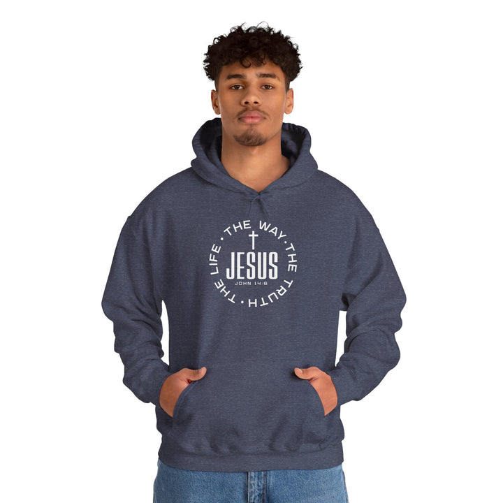 Jesus - The Way, The Truth, and The Life Hoodie