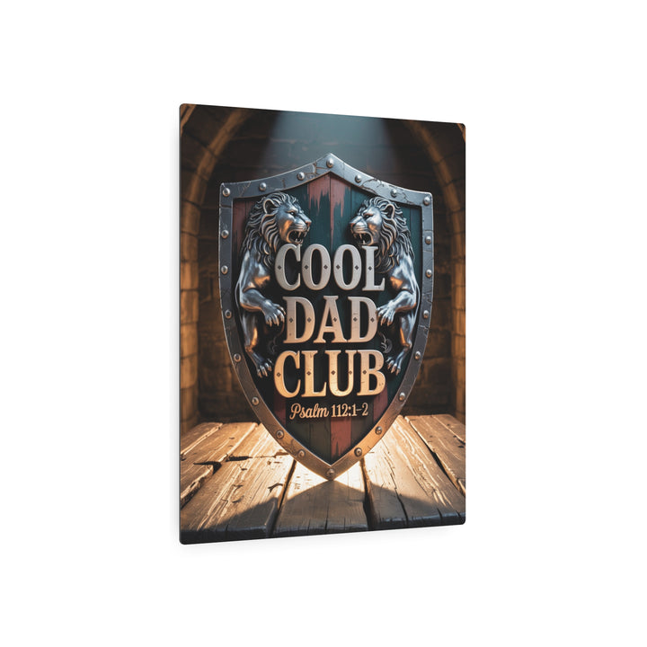 "Psalm 112 Shield" - Medieval Crest Scripture Metal Wall Art